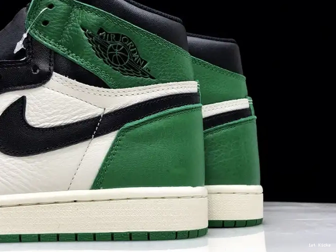 1st Kicks Air OG Green Pine High 1 Jordan NRG Sail-Black 555088-302 0507